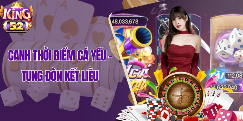 Canh thời điểm cá yếu - Tung đòn kết liễu