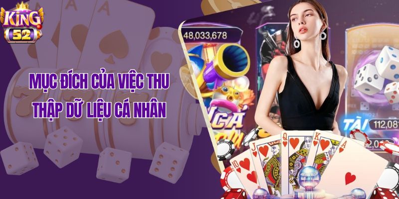 Mục đích của việc thu thập dữ liệu cá nhân